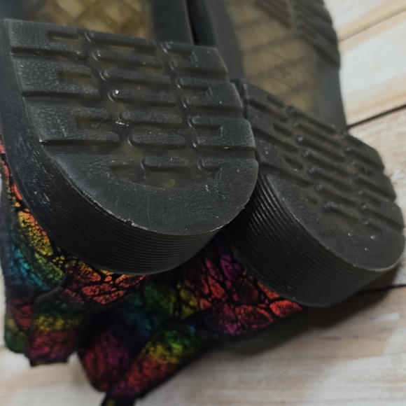 Dr. Martens 1460 Pascal J Metallic Boots Shoes Women's Size 7 Multicolored - Picture 5 of 8